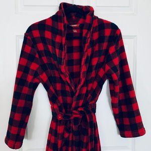 Arizona Jeans Buffalo Plaid Fleece Robe